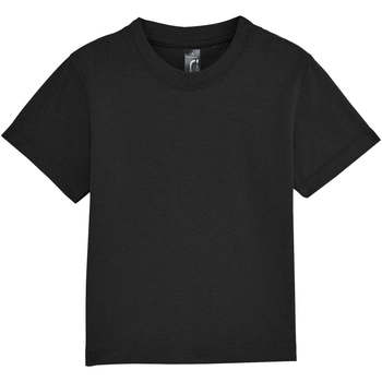 Vêtements Enfant T-shirts manches courtes Sols Mosquito camiseta bebe Negro