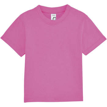 Vêtements Enfant T-shirts manches courtes Sols Mosquito camiseta bebe Rosa