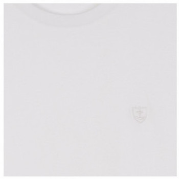 Mariner Tee-shirt en pur coton col rond à manches courtes Blanc