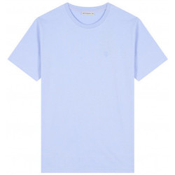 Vêtements Homme Pyjamas / Chemises de nuit Mariner Tee-shirt en pur coton col rond à manches courtes Bleu
