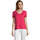 Vêtements Femme T-shirts manches courtes Sols MOTION camiseta de pico mujer Rose