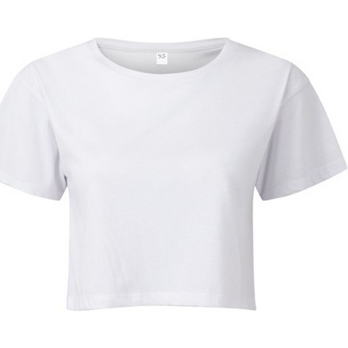 Vêtements Femme T-shirts manches longues Tridri TR019 Blanc