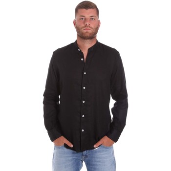 Vêtements Homme Chemises manches longues Refrigiwear RM0C10100LI9110 Noir