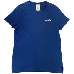 Vêtements Femme T-shirts manches courtes Diadora 102175882 Bleu