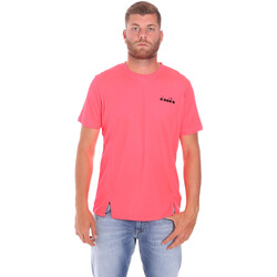 Vêtements Homme T-shirts Born manches courtes Diadora 102175681 Rose