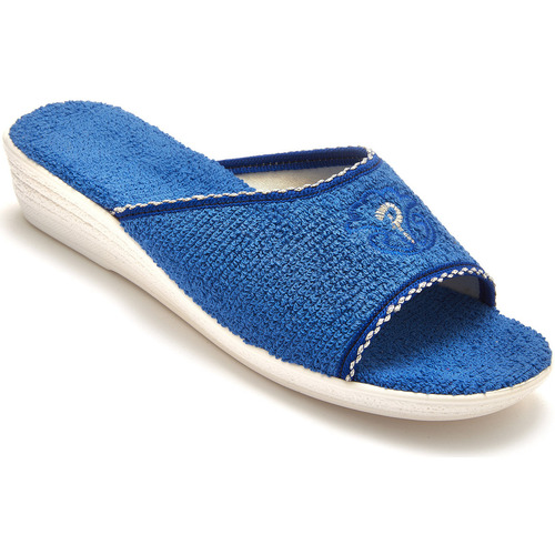 Pediconfort Mules éponge ultra légères bleu - Chaussures Chaussons Femme  17,49 €