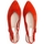 Chaussures Femme Escarpins Gabor Trotteurs en daim à talon bloc Rouge
