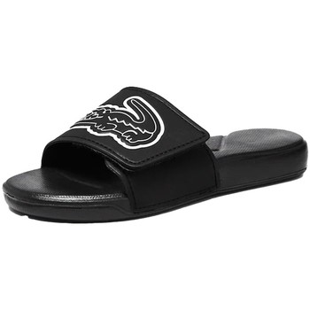 Chaussures Garçon Sandales et Nu-pieds Lacoste Claquettes  Enfant Ref 53457 312 noir Noir