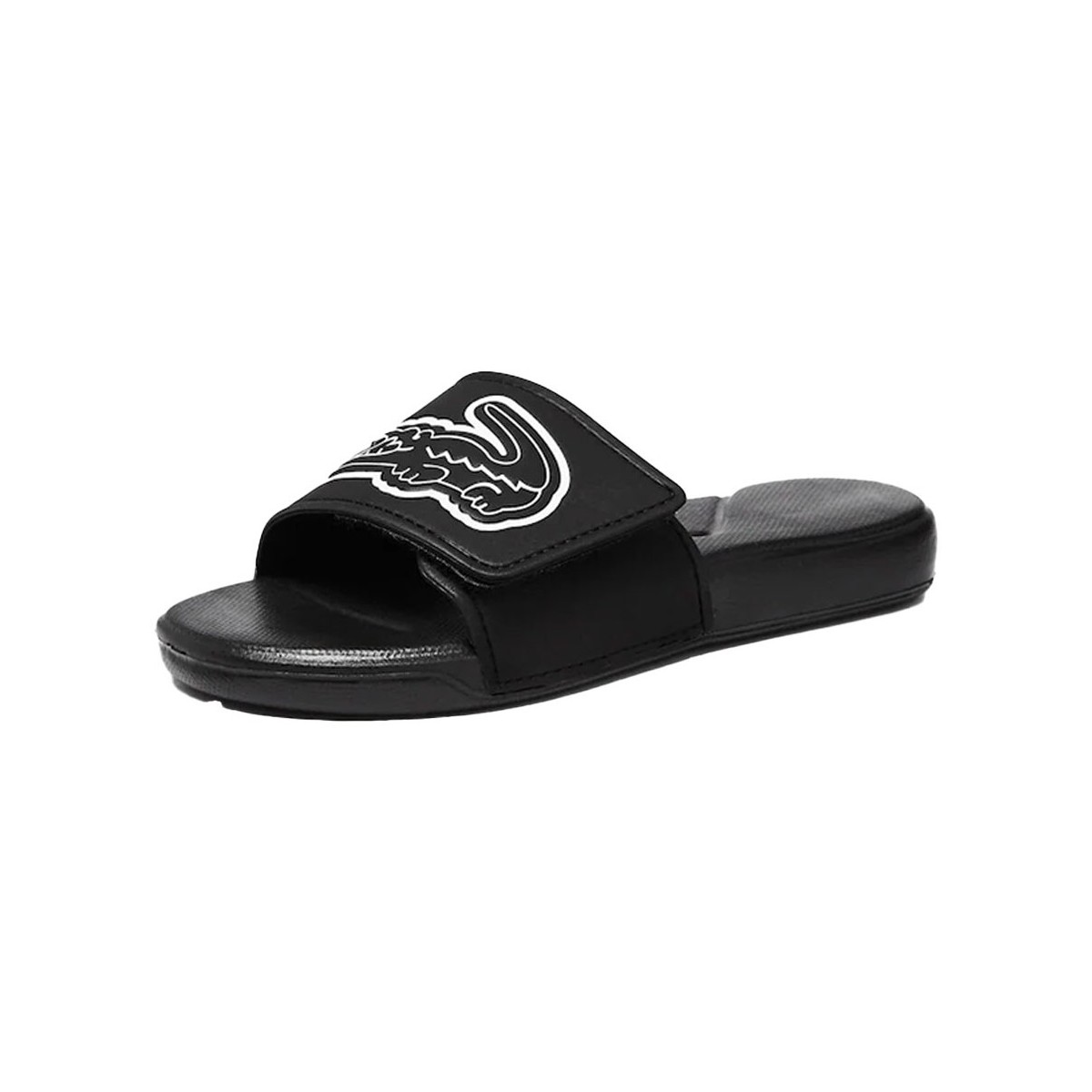 Chaussures Garçon Sandales et Nu-pieds Lacoste Claquettes  Enfant Ref 53457 312 noir Noir