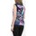 Vêtements Femme Tops / Blouses Georgedé Top Alba en Jersey Imprimé Abstrait Multicolore
