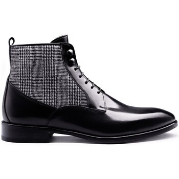 Chaussures Homme Baskets montantes Finsbury Shoes MONTECRYSTO Noir