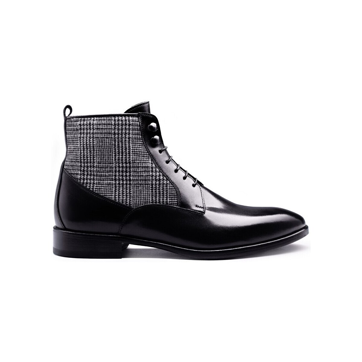 Chaussures Homme Baskets montantes Finsbury Shoes MONTECRYSTO Noir