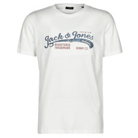 Vêtements Homme T-shirts manches courtes Jack & Jones JPRBLUCLASSIC Blanc