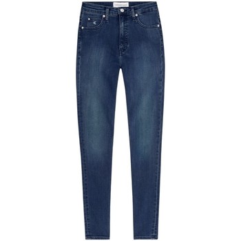 Vêtements Femme Jeans skinny Calvin Klein Jeans Jean super skinny Calvin Klein Ref 53525 1BJNI Bleu