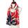 Accessoires textile Femme Echarpes / Etoles / Foulards Versace Etole Soie Belts Style Rouge Rouge