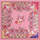 Tables basses dextérieur Echarpes / Etoles / Foulards Alberto Cabale Grand carré de Soie Pink India Zoé Rose Rose