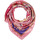 Accessoires textile Femme Echarpes / Etoles / Foulards Alberto Cabale Grand carré de Soie Pink India Zoé Rose Rose