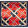Accessoires textile Femme Echarpes / Etoles / Foulards Alberto Cabale Grand carré de Soie Red Belt Zoé Rouge Rouge