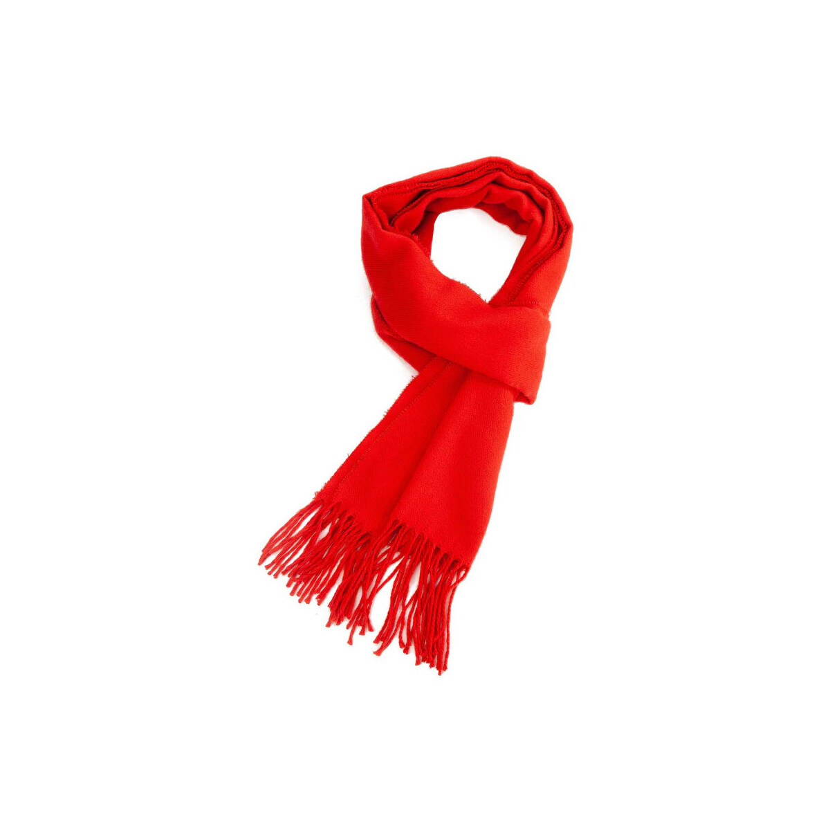 Accessoires textile Femme Echarpes / Etoles / Foulards Alberto Cabale Écharpe en cachemire rouge Dolce Caldo rouge Rouge