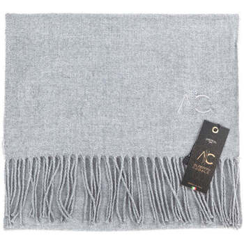Accessoires textile Echarpes / Etoles / Foulards Alberto Cabale Écharpe en cachemire gris clair Dolce Caldo 