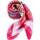 Accessoires textile Femme Echarpes / Etoles / Foulards Alberto Cabale Petit carré de Soie Pink Cléo Rose Rose