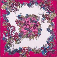 Accessoires textile Echarpes / Etoles / Foulards Alberto Cabale Grand carré de Soie Pink Zoé Multicolore