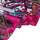 Accessoires textile Femme Echarpes / Etoles / Foulards Alberto Cabale Grand carré de Soie Pink Zoé Rose Rose