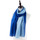 Vêtements Femme Paréos Alberto Cabale Paréo de Soie Navy Marina Bleu Bleu