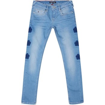 Vêtements Fille Jeans slim Tommy Hilfiger  Bleu