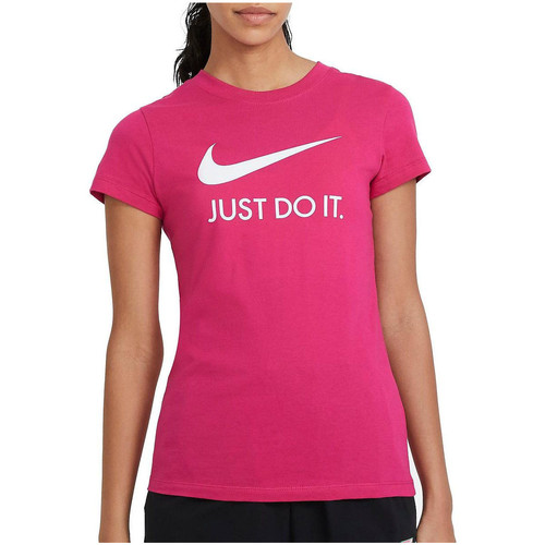 Vêtements Femme T-shirts & Polos Nike W JDI SLIM Rose