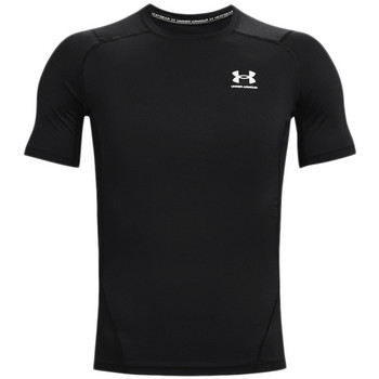 Vêtements Homme T-shirts & Polos Under Black Armour HEATGEAR Black ARMOUR Noir