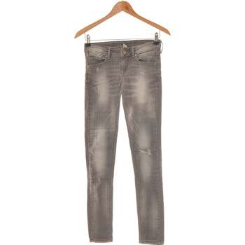 Vêtements Femme Jeans Mango jean slim femme  34 - T0 - XS Gris Gris
