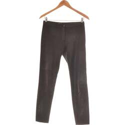 Vêtements Femme Chinos / Carrots Zara Pantalon Droit Femme  36 - T1 - S Noir