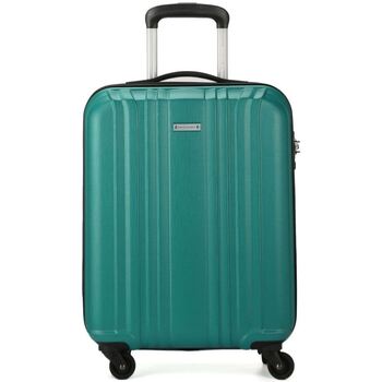 valise david jones  valise cabine rigide - bagage à main trolley 4 roues tsa 