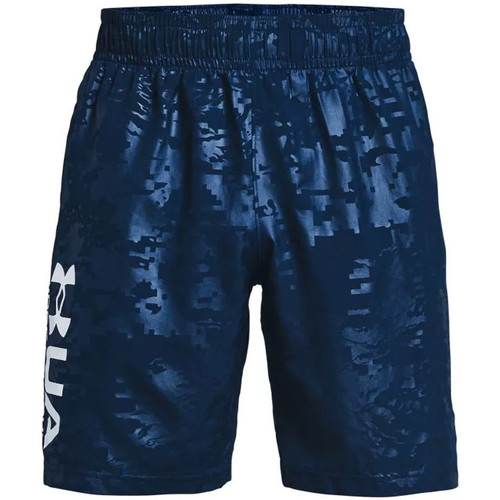 Vêtements Homme Shorts / Bermudas Under Armour WOVEN EMBOSS Bleu