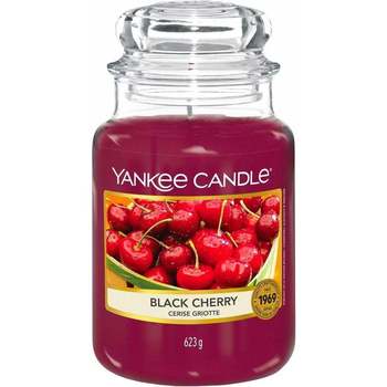 Beauté Femme Eau de parfum Yankee Candle Vela Perfumada Black Cherry 623Gr. Classic Grande Vela Perfumada Black Cherry 623Gr. Classic Grande