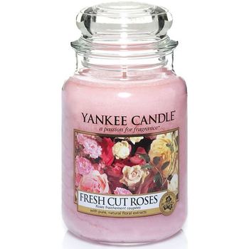 Beauté Femme Eau de parfum Yankee Candle Vela Perfumada Fresh Cut Roses 623Gr. Classic Grande Vela Perfumada Fresh Cut Roses 623Gr. Classic Grande