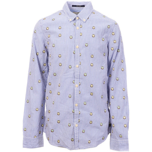 Vêtements Garçon Chemises manches longues Moschino Pre-Owned Pre-Owned Jackets for Women 129727-Z Bleu