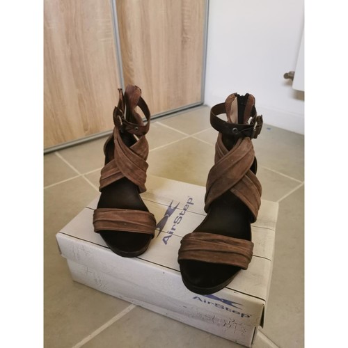 Chaussures Femme Sandales et Nu-pieds Airstep / A.S.98 Sandales as98 Marron