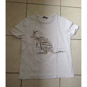 Vêtements Garçon T-shirts manches courtes Ikks Tee shirt ikks Blanc