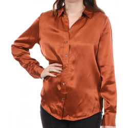 Vêtements Femme Chemises / Chemisiers Marcelo Burlon County of Milan layered sweatshirt dress 136733-1178 Orange