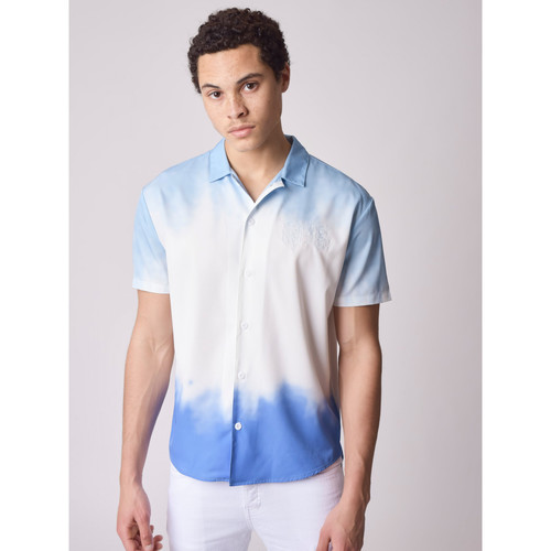 Vêtements Homme Chemises manches courtes Joggings & Survêtements Chemise 2110173 Bleu