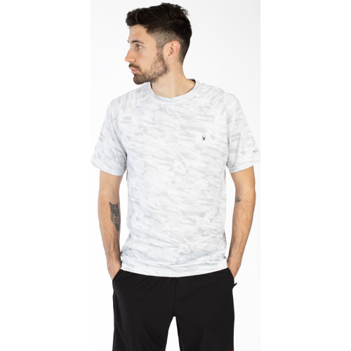 Vêtements Homme Fleur De Safran Spyder T-shirt de sport - Quick Dry Gris