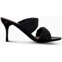 Chaussures Femme Mules Kebello Mules compensées Noir F 36 Noir