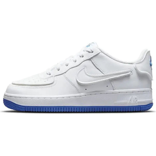 Chaussures release Baskets basses Nike AIR FORCE 1 Junior Blanc