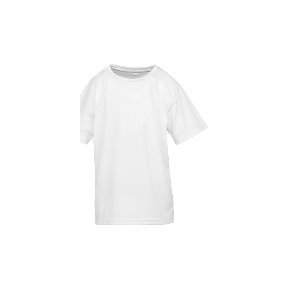 Vêtements Garçon T-shirts manches longues Spiro Performance Aircool Blanc