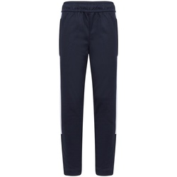 Vêtements Garçon Pantalons de survêtement Finden & Hales LV883 Bleu marine blanc