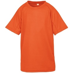 Vêtements Enfant T-shirts manches courtes Spiro SR287B Orange vif