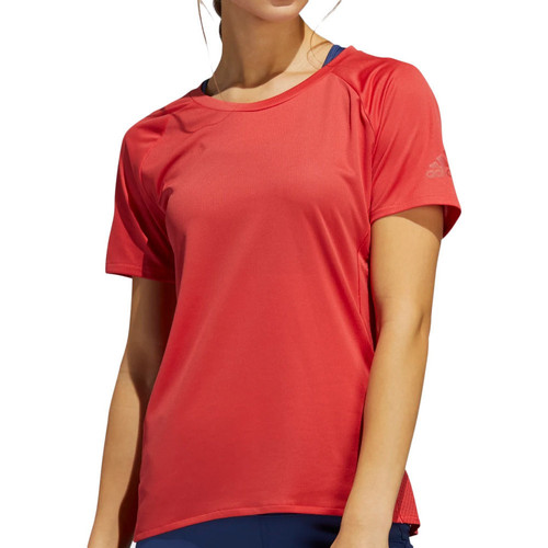Vêtements Femme T-shirts & Polos adidas Originals FL5966 Rouge