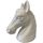 Maison & Déco Statuettes et figurines Sud Trading Tirelire cheval blanc Blanc